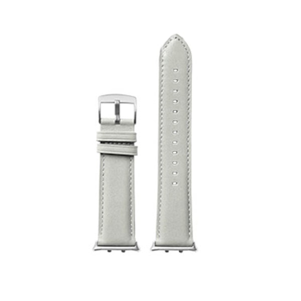 Armband i äkta läder för Honor Watch 5 Vit