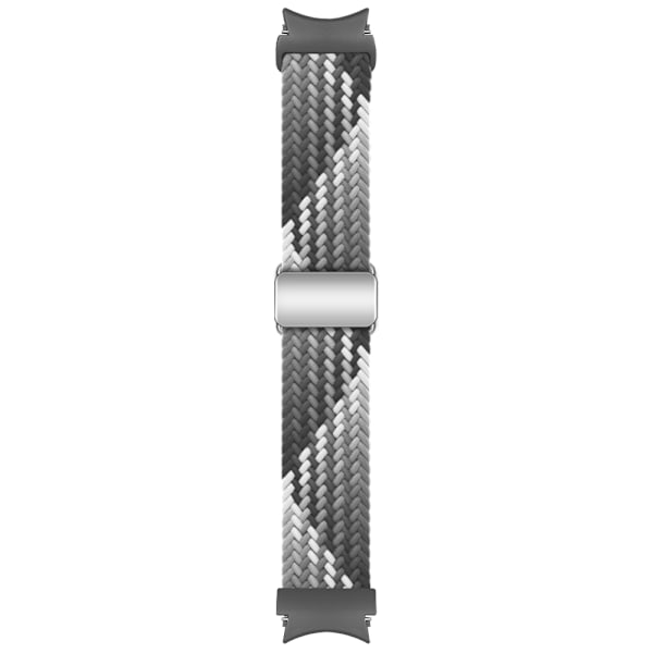 Flettet nylon urrem til Samsung Watch 7 - Mørk chokolade