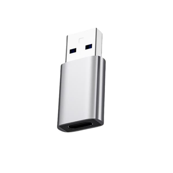 USB 3.0 uros - Type-C naaras -sovitin digitaaliseen ääneen (2 kpl) Grey Grey