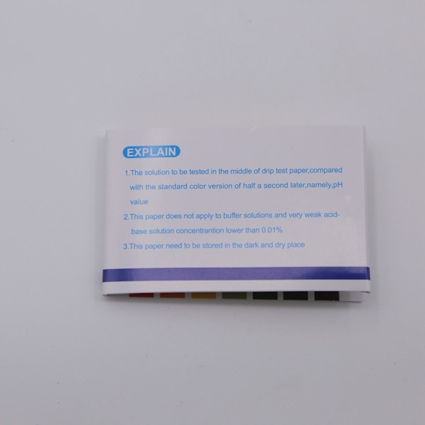 Lackmuspapper för pH-test (1-14) 80 teststickor 2-pack