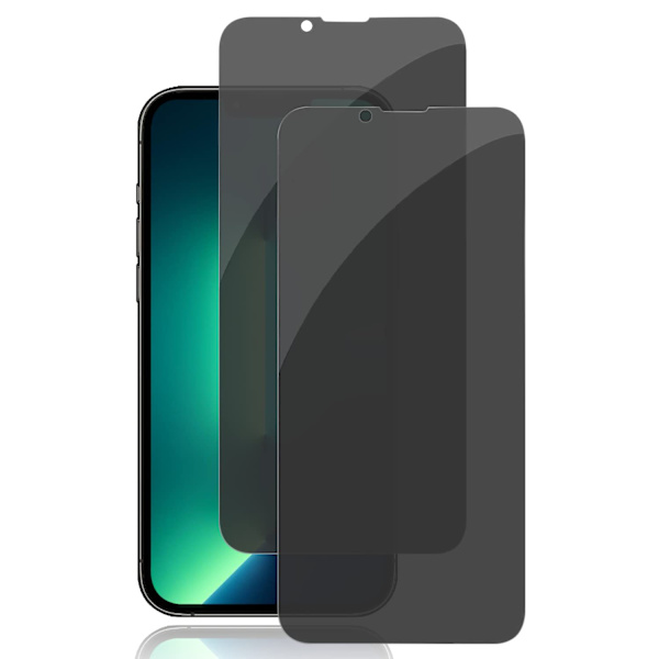 Anti-Spy skärmskydd i härdat glas för iPhone (2-pack) iPhone 13 Pro max