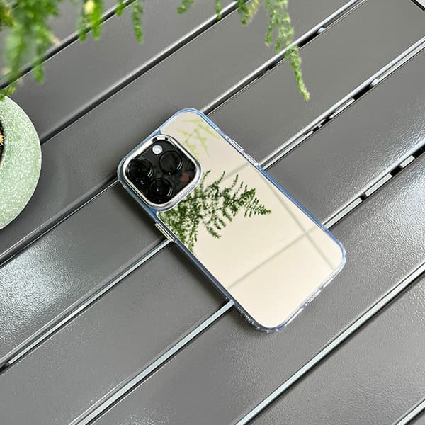Spejl Etui til iPhone 16 Pro (6.3") - Klar TPU+PC