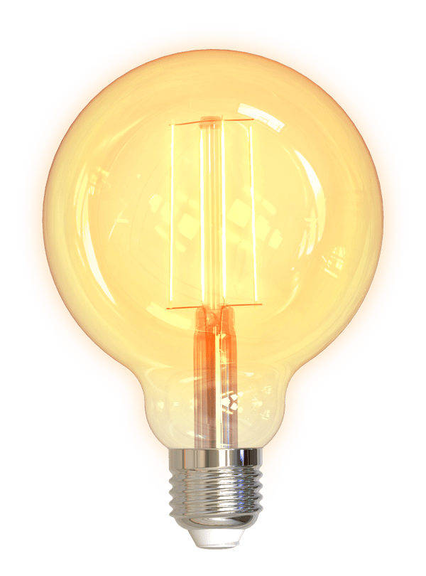 SMART H LED filament lamp E27 WiFI 2.4GHz 4.9W 470lm Dim