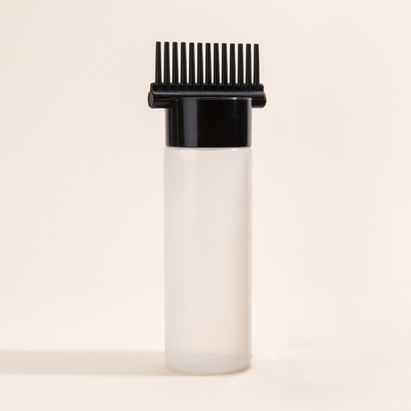 2-pack applikatorflaska för hårfärgningsmedelsrotkam, flaska för