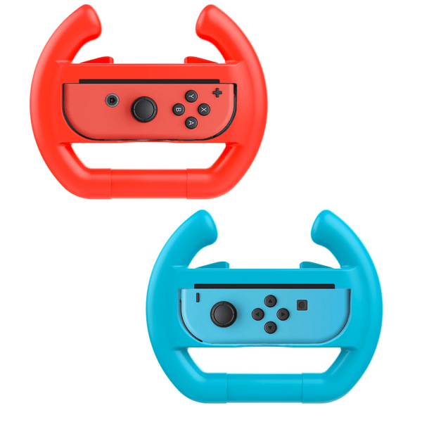 Nintendo Switch Joy-Con 2-pack punainen / sininen ohjauspyörä