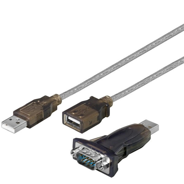 USB-sarja RS232-muunnin mini, läpinäkyvä