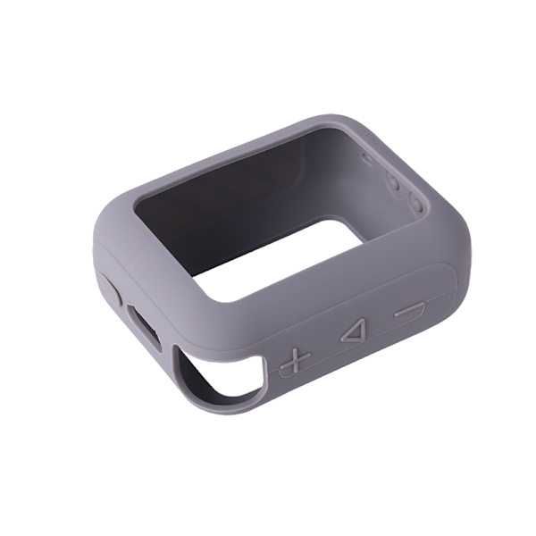 JBL GO4 silikonfodral med karbinhake Silver