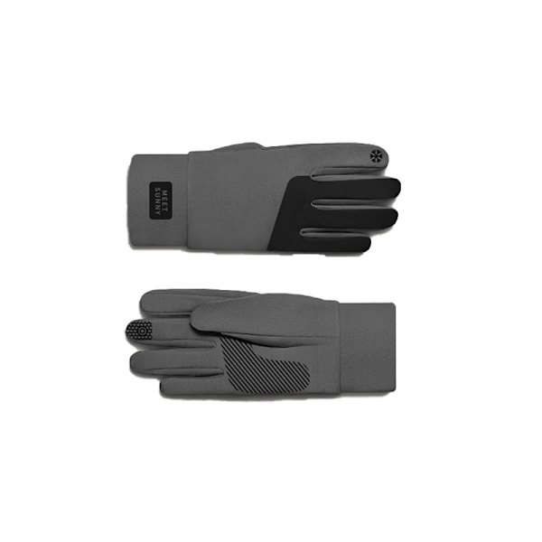 Varma Deerskin Velvet Handskar Grå