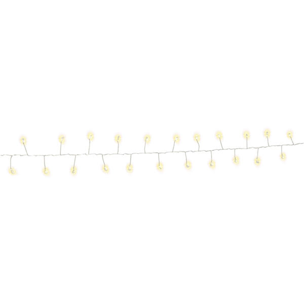 50er LED silver wire cluster ljuskedja