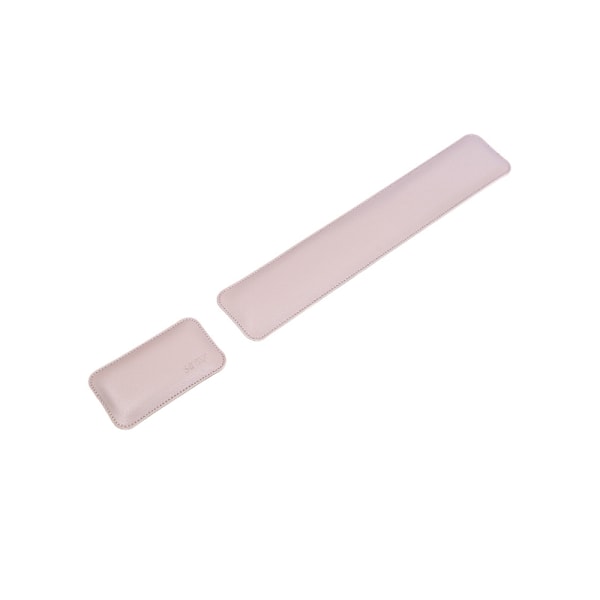 Ergonomisk Memory Foam tastatur og mus håndledsstøttepude Sølvgrå