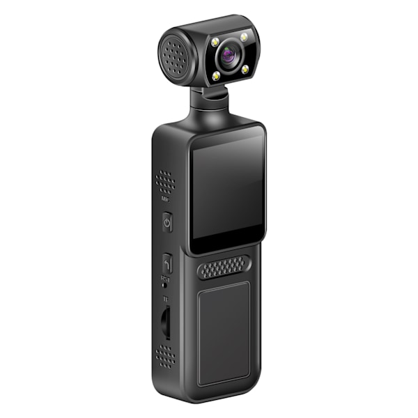 High-Definition Clip-On Body Camera M12 Direkte Optagelse