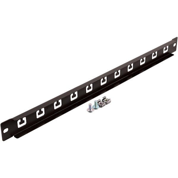 19" cable management plate, 1U