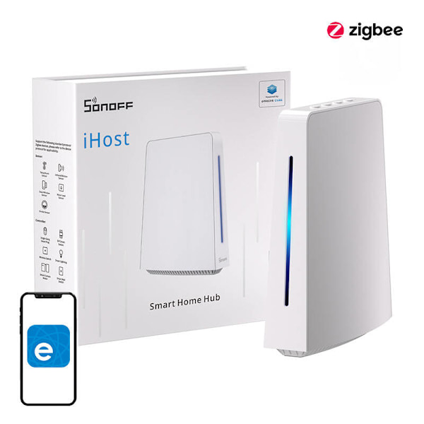 WiFi, ZigBee Sonoff iHost Smart Home Hub AIBridge, 2 Gt RAM-muistia