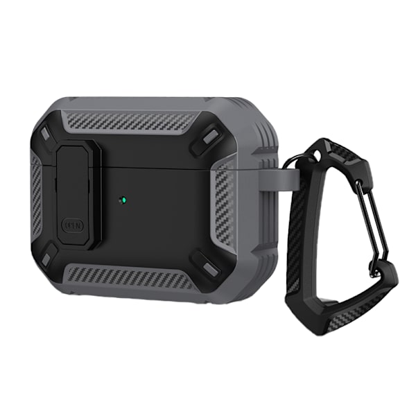 Skyddsfodral för AirPods Pro 2 Svart+grå