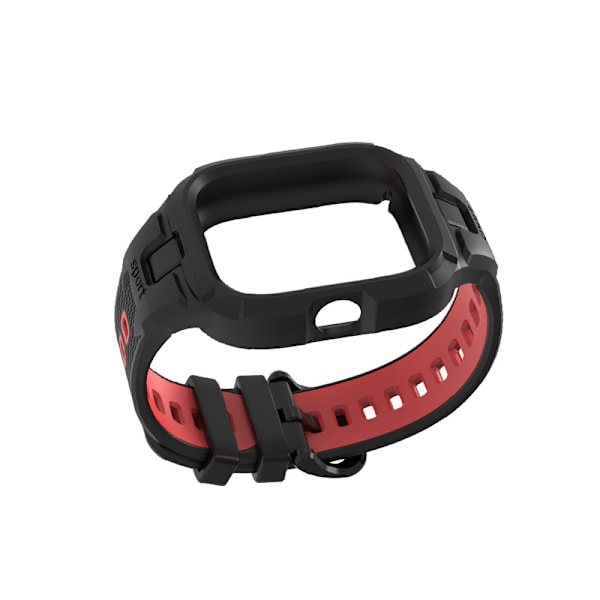 Sportsurrem til Vivo Watch GT/Redmi Watch 4 Sort+rød