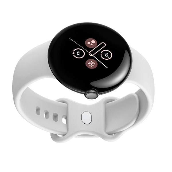 Silikone urrem til Google Pixel Watch 3 (45MM) Hvid