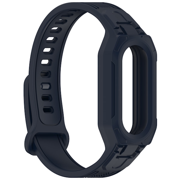 Universellt silikonarmband för Xiaomi Mi Band 9, 8, 7, 6, 5 Blå