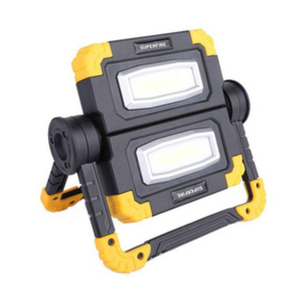 Verkstadsficklampa Superfire G7, 1000lm, USB