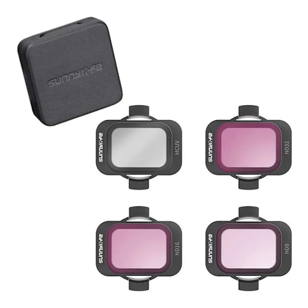 4 suodattimen sarja Sunnylife MCUV, ND8/16/32 DJI Avata 2:lle