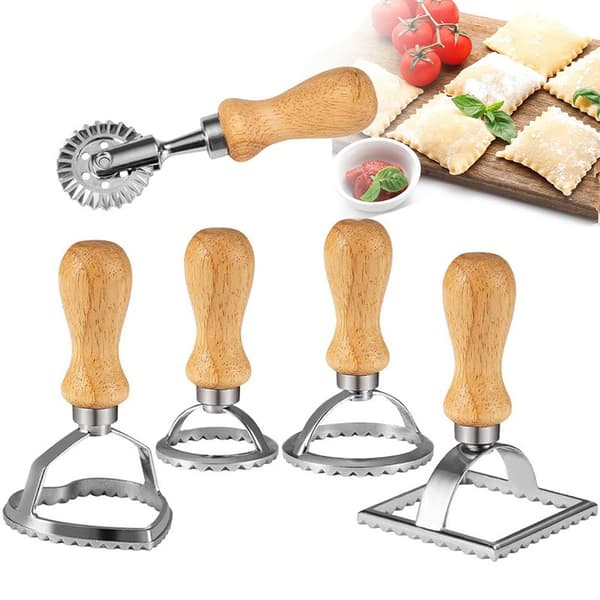 Aluminiumslegering Kage/Wonton/Dumpling Form med Bølgekant Design