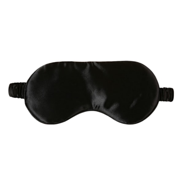 Sovmask / Ögonmask i Silke, 2-pack Svart