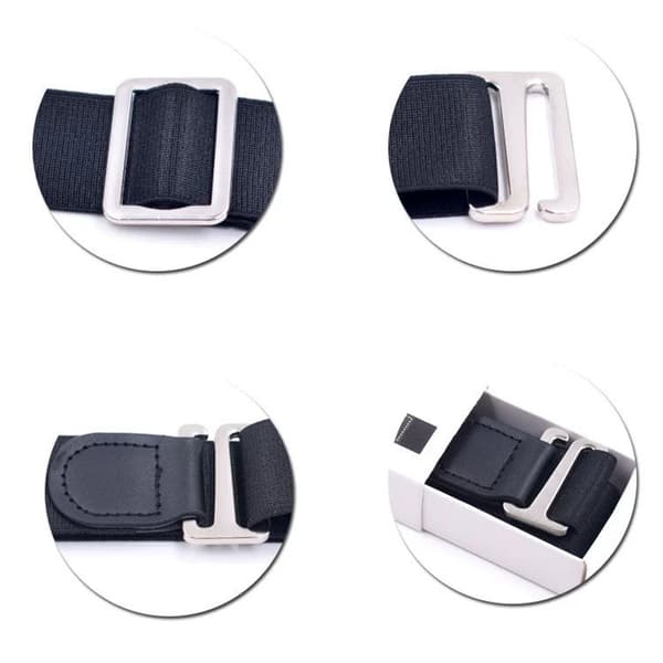 Shirt Stay Belt - Sort Regular Edition