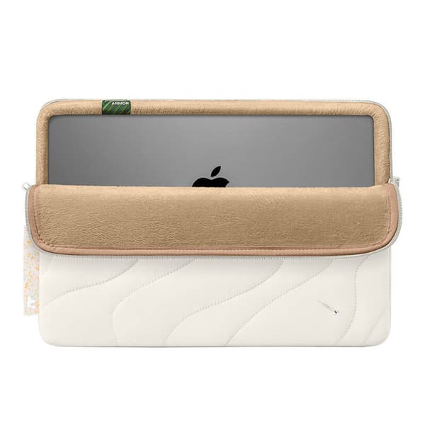 Tomtoc Terra-A27 laptopfodral 16 tum – återvunnet material och CornerArmor X4, vit