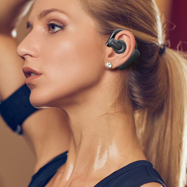 Deep Space Grå Bluetooth-øretelefoner - QH-008 Standard Grå