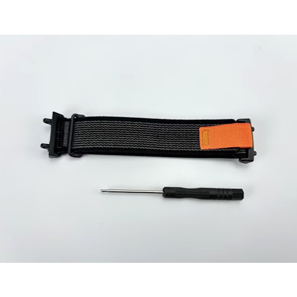 Klockarmband i Nylon för Amazfit T-rex 3 Svart