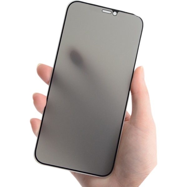 iPhone Anti-Spy Skärmskydd - Aluminiumlegering härdat glas iPhone 16 Plus