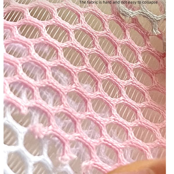 Kosmetisk Väska Mesh Väska Pink Pink
