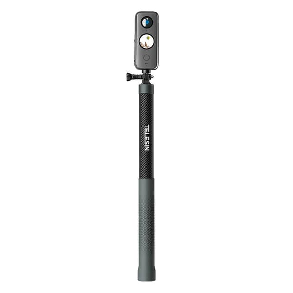 Selfie stick / stativ 3m Kolfiber Telesin GP-MNP-300-3
