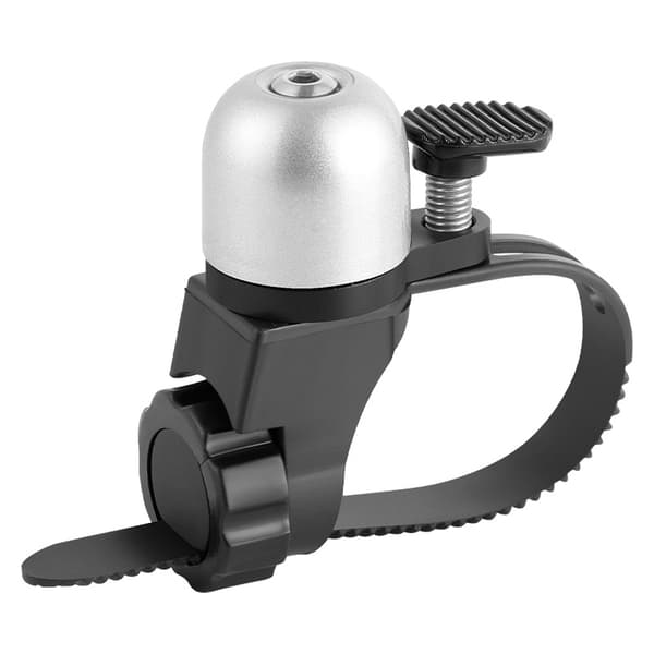 Pikalukitteinen Mini CB-20003 Polkupyöränkello Silver Silver