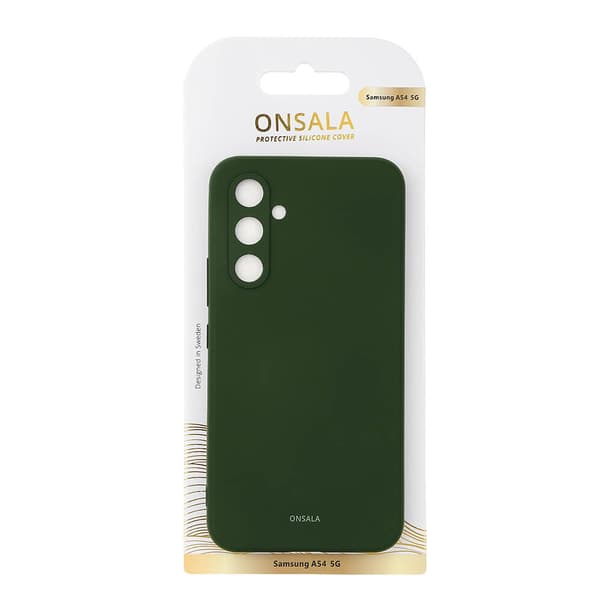 Mobilskal Silikon Olive Green - Samsung Galaxy A54 5G