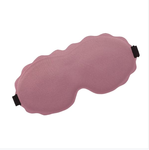 3D Konturformet Søvnmaske - Ultimativ Lysblokering Pink Pink