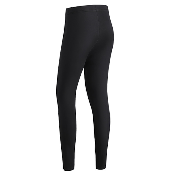 Naisten lämmitetty pohjakerrossetti Musta 4XL