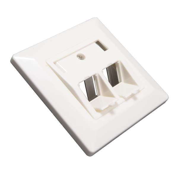 Vägguttag Keystone CAT6 Vinkel