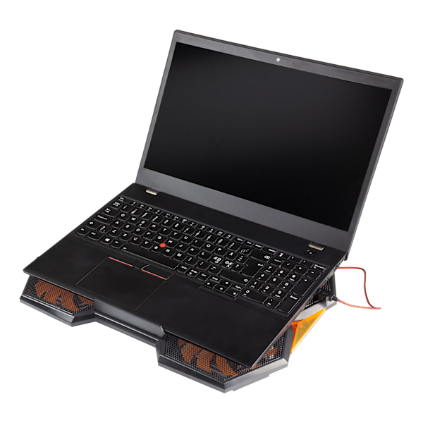 Laptop cooler 10001300 RPM 5x140mm fans 2xUSBA 2xSupport