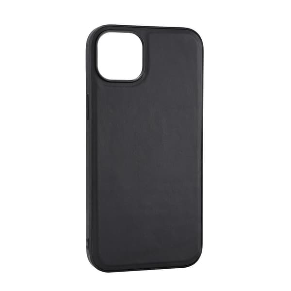 Mobilskal Läder MagSeries Svart - iPhone 15 Plus
