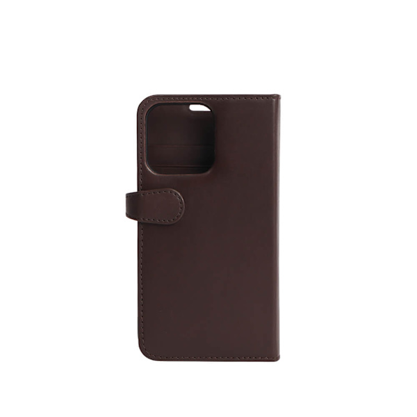 Wallet Læder Til 3 kort iPhone 13 Pro Brun