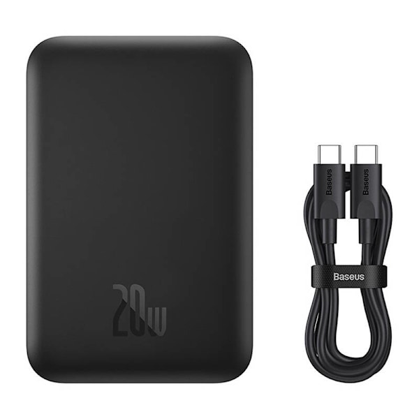 Mini Wireless PowerBank 20W Baseus (sort)