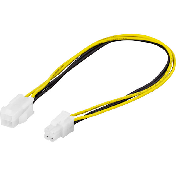 Extension cable 4-pin ATX12V(P4) ma-fe, 30cm