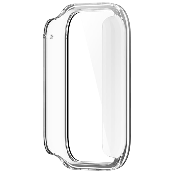 Skyddsskal Xiaomi Smart Band 9 Pro Heltäckande Skal med Härdat Glas Transparent