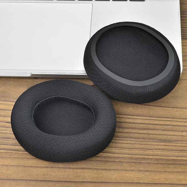 2 stk. ørepuder - Kompatibel med SteelSeries Arctis Nova Pro, Nova 7, 3, 1 Black Black