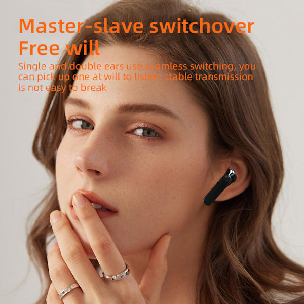 INF Trådlösa In-Ear Brusreducerande Bluetooth-Hörlurar Blå