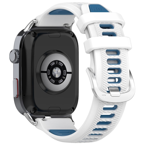Silikone urrem til Huawei Watch D2 Hvid + blå