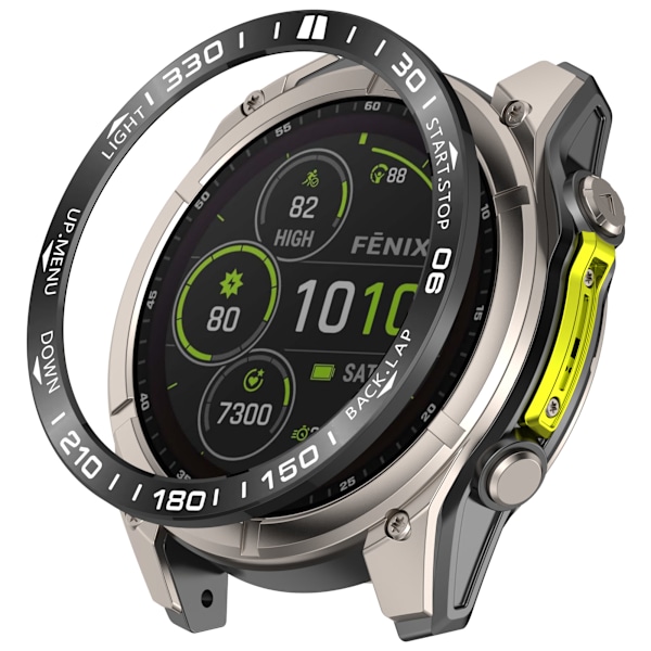 Ruostumattomasta teräksestä valmistettu kehys Garmin Fenix 8:lle Malli 4 Monivärinen 4