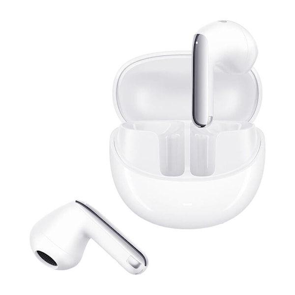 TWS QCY AilyBuds Pro+ HT10 Pro hörlurar, ANC (vit)