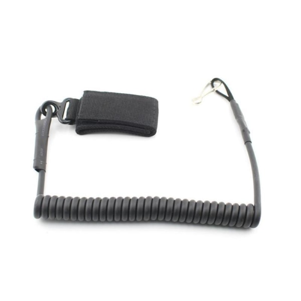 Tactical Spring Coil Lanyard til udendørs CS-udstyr