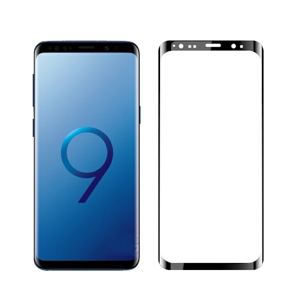 Karkaistu lasi näytönsuoja Samsung Galaxy -sarjan puhelimeen Samsung Galaxy S9